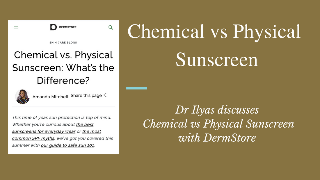 Chemical vs physical sunscreen