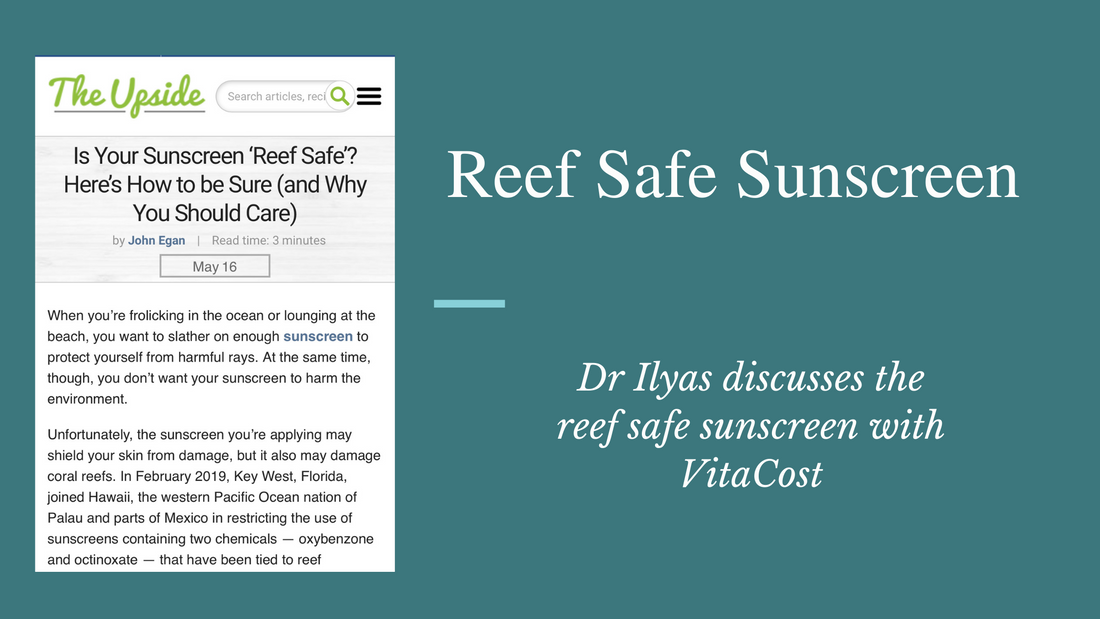 Reef safe sunscreen