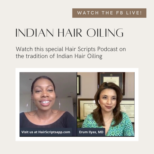 indian hair oiling hair scripts facebook live
