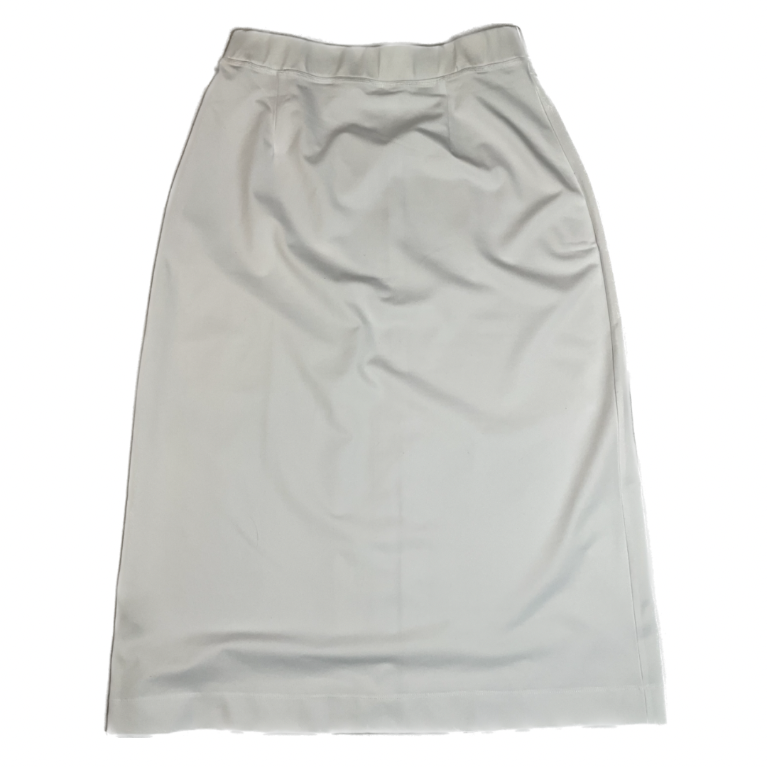 Back Slit UPF Pull On Midi Skirt