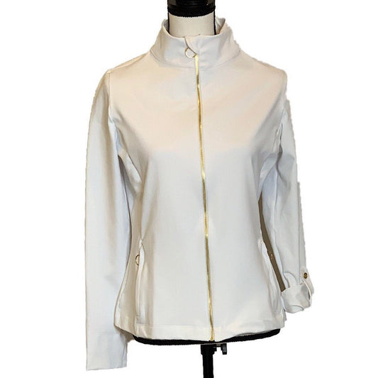 Full Zipper UPF 50+ Mock Neck Jacket - UPF 50+ Clothing | Ambernoon