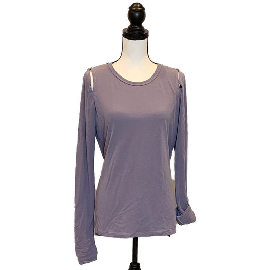 Cold Shoulder Long Sleeve UPF Top - UPF 50+ Clothing | Ambernoon
