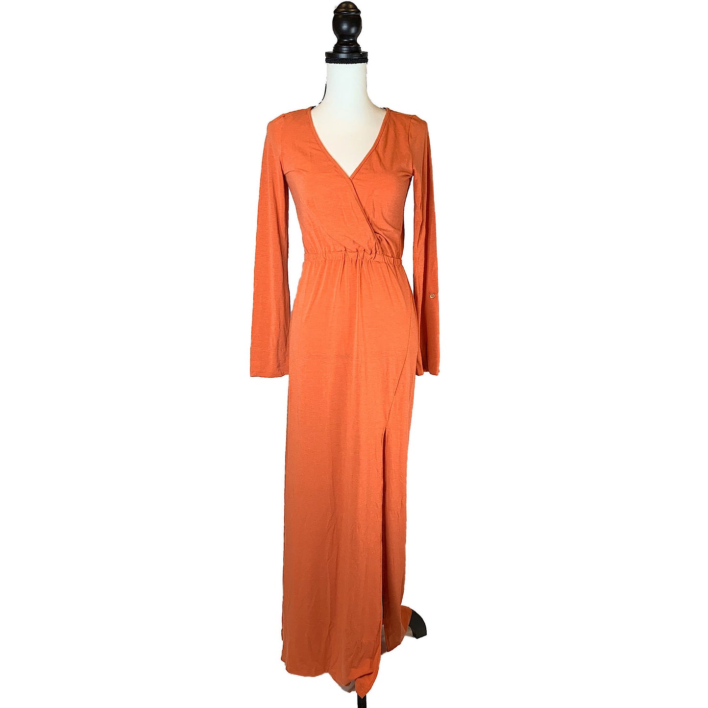 Side Slit V-neck UPF 50+ Beach Dress - UPF Sun-Protective Clothing | Ambernoon
