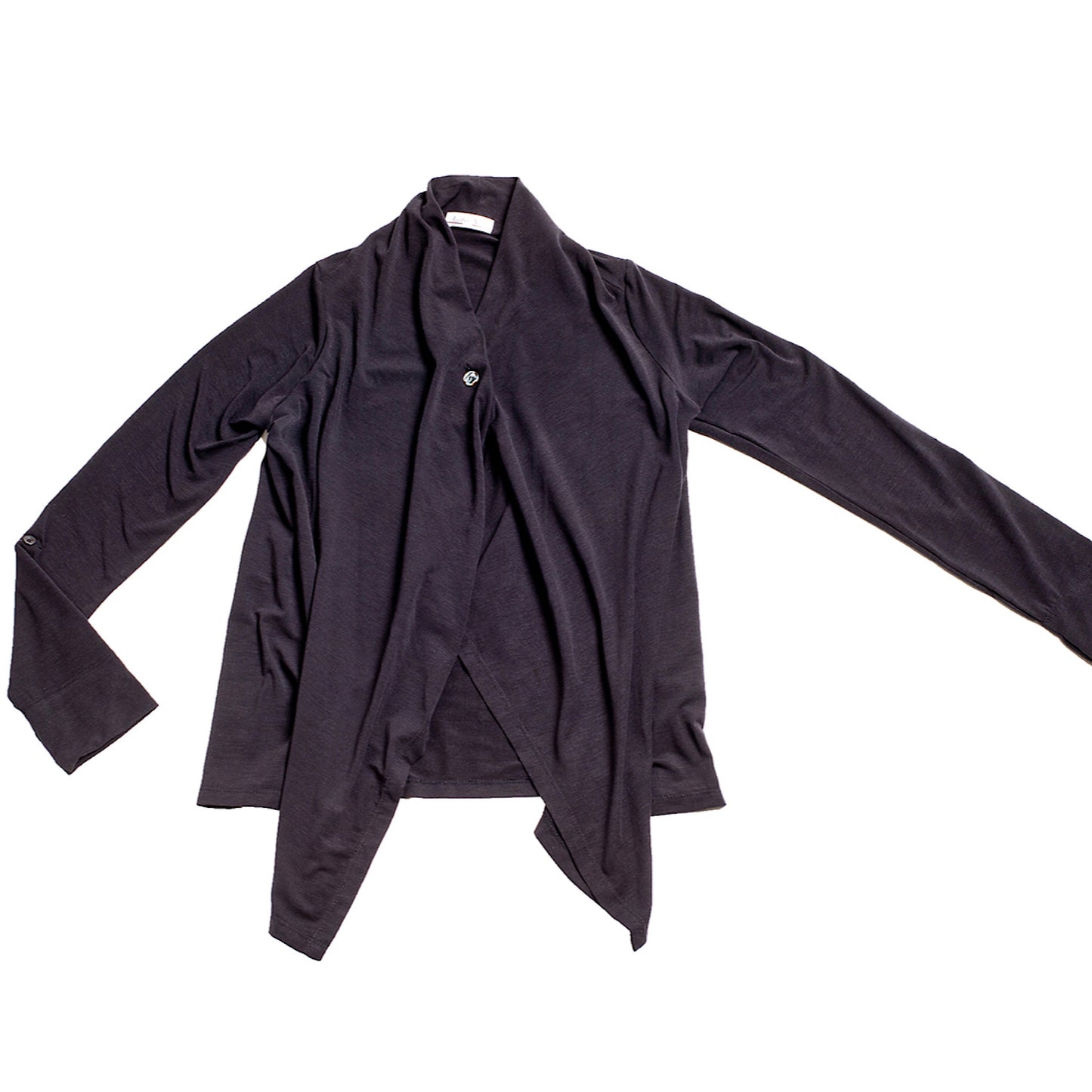 Cascading Single Button UPF 50+ Cardigan - UPF Sun-Protective Clothing | Ambernoon