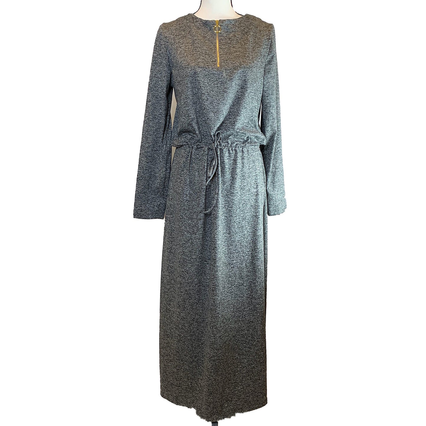 Drawstring Waist UPF 50+ Maxi Dress - UPF Sun-Protective Clothing | Ambernoon